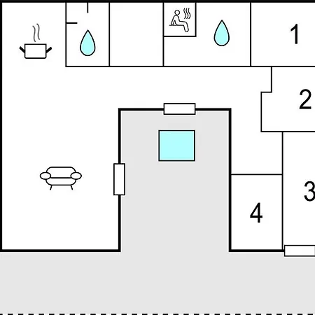 Pet Friendly Home In Juelsminde With Sauna Prázdninový dům